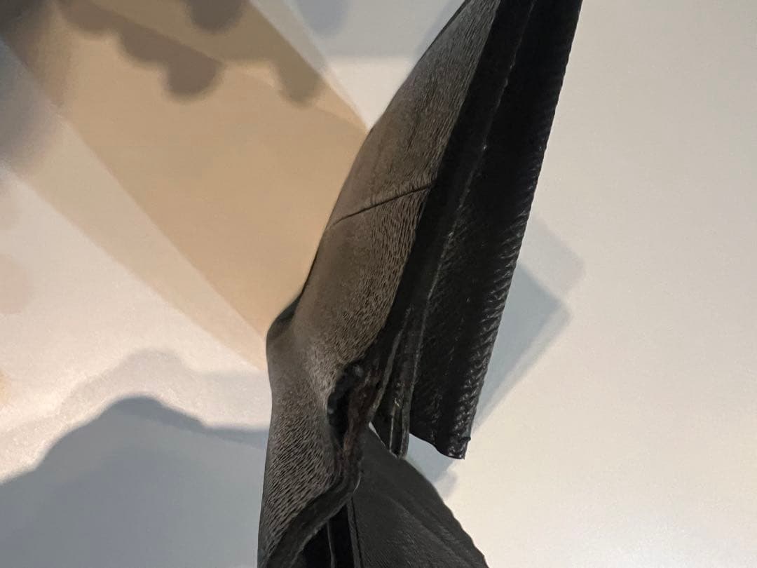 Louis Vuitton 長財布 ブラック シルバー　モノグラム