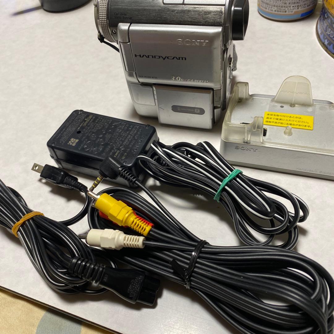 動作品　SONY miniDVビデオカメラ DCR-PC350 ⑦