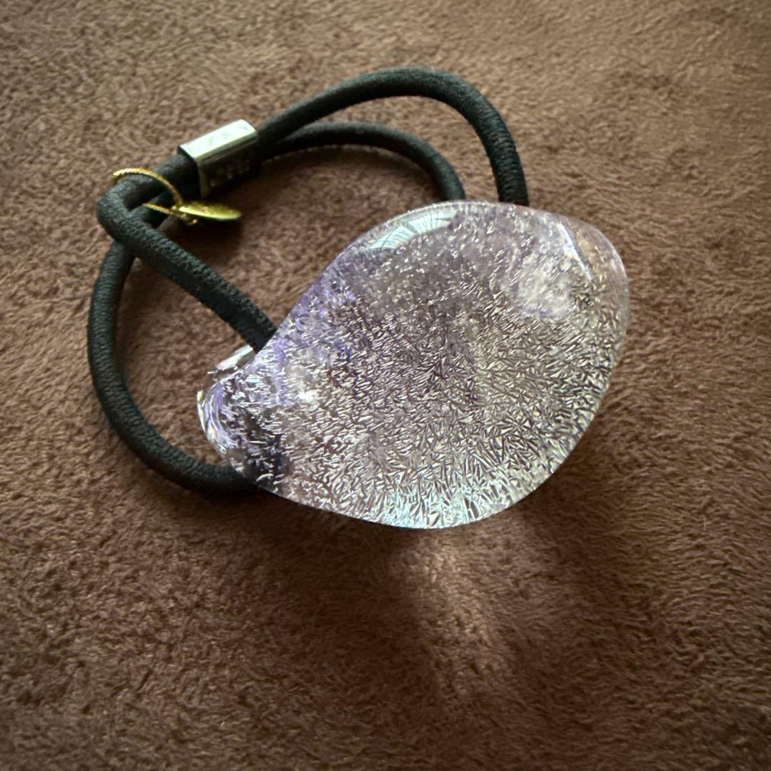 Colette Malouf コレットマルーフ　グラスポニー　パープル