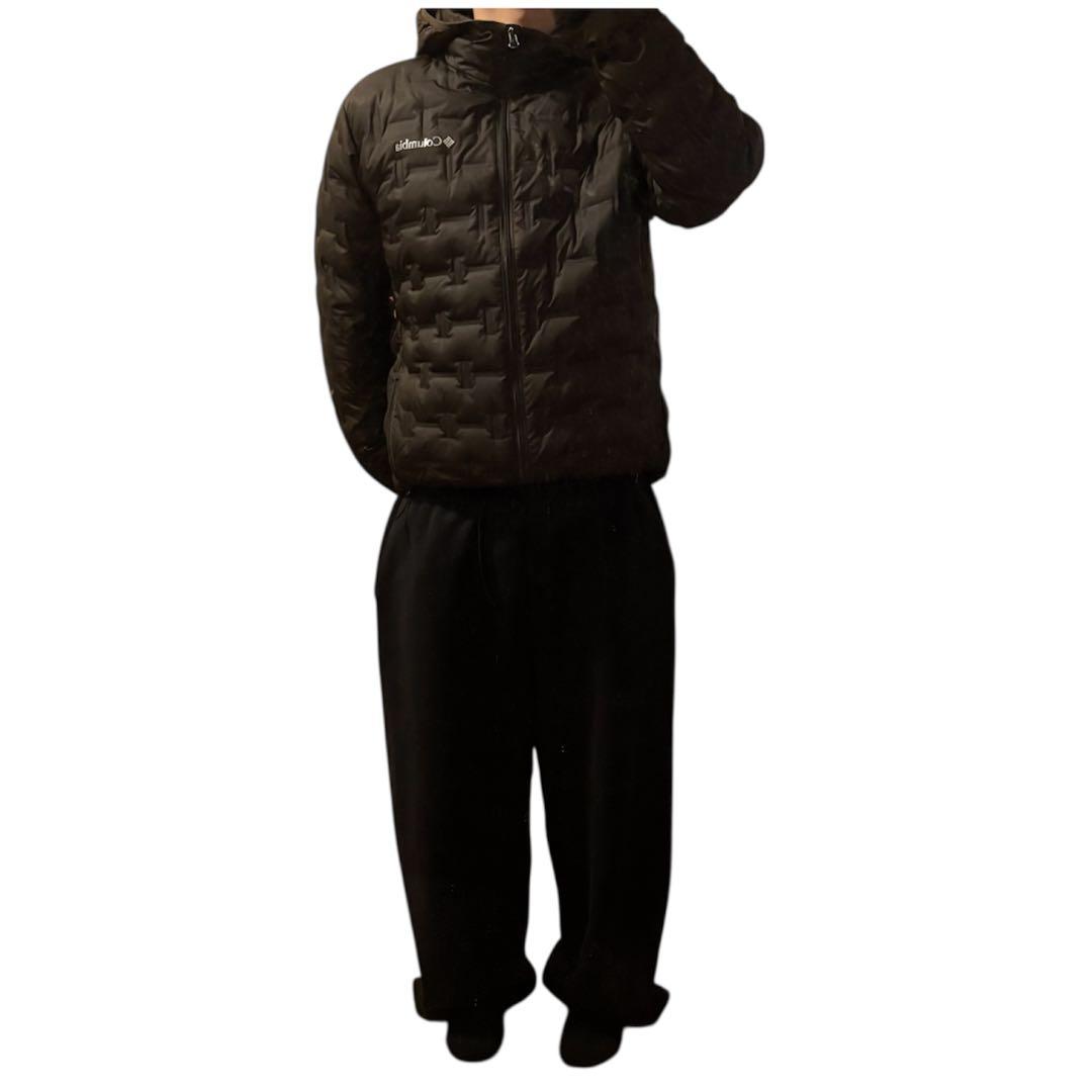 Columbia hooded puffer jacket y2k テック