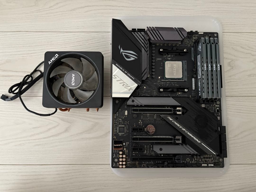 Ryzen9 3900x＋X570-F GAMING＋64Gメモリセット