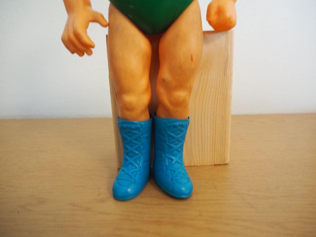 アントニオ猪木　ソフビ　24cm　当時物　希少　ブルマァク　日本プロレス