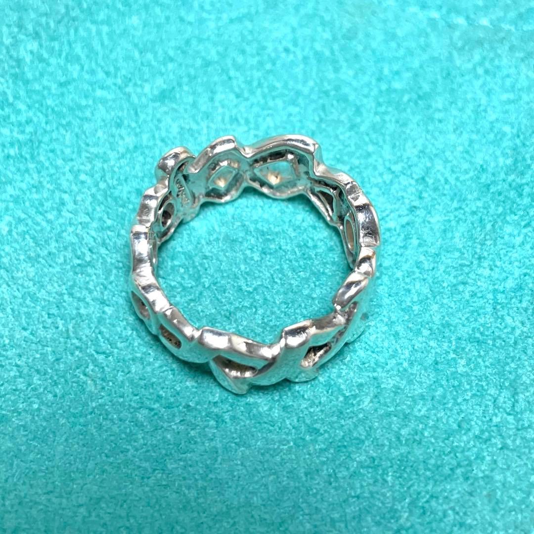 TIFFANY&Co. ティファニー　ラブ&キスリング　12号