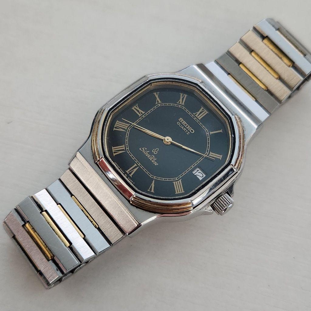 SEIKO Silver Wave クォーツ 稼働中
