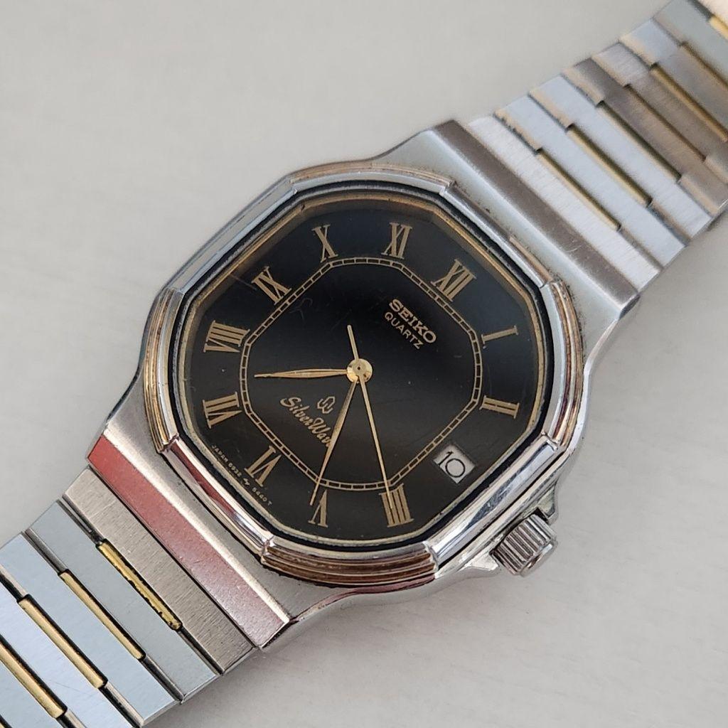 SEIKO Silver Wave クォーツ 稼働中