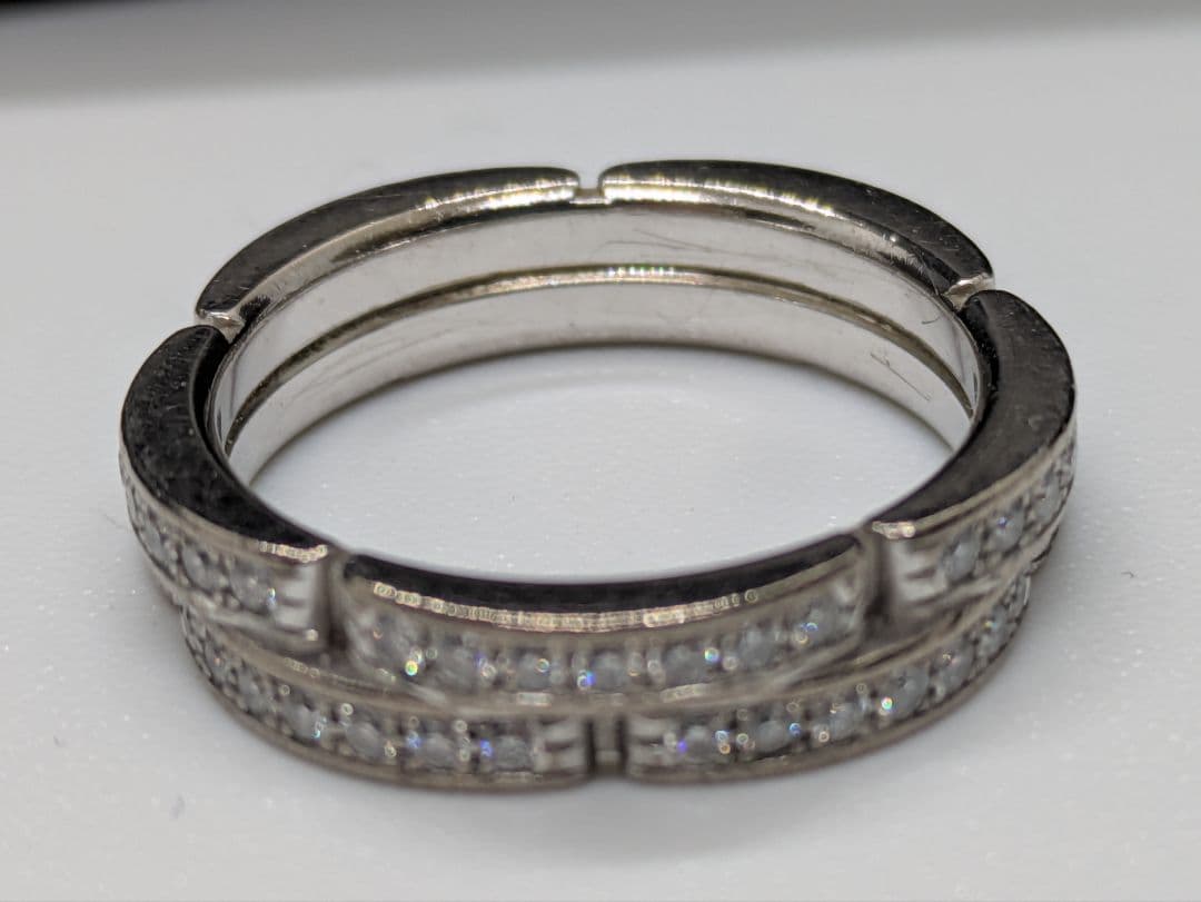 と*り様 Cartier マイヨンパンテール 2連リング　size49