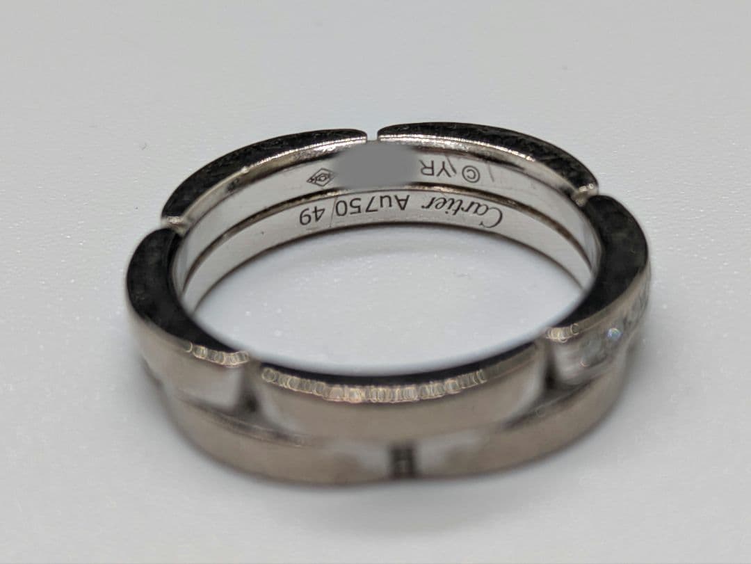 と*り様 Cartier マイヨンパンテール 2連リング　size49