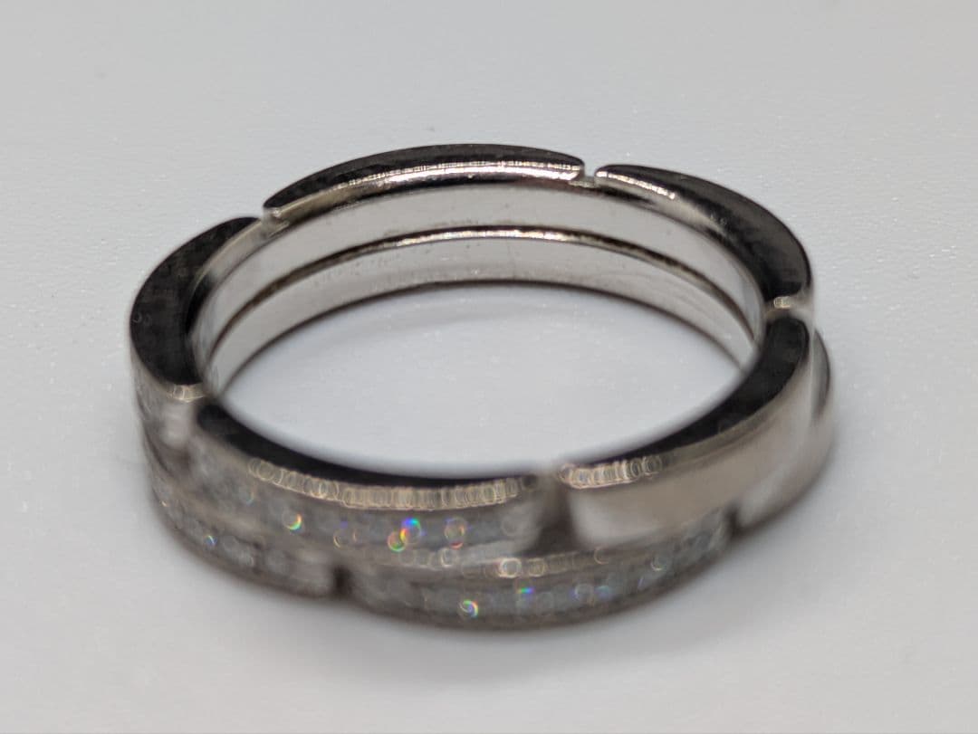 と*り様 Cartier マイヨンパンテール 2連リング　size49