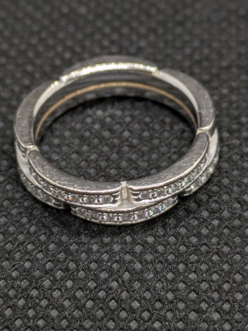 と*り様 Cartier マイヨンパンテール 2連リング　size49