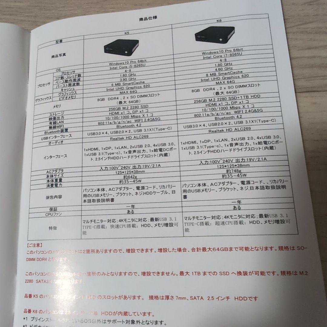 【値下げ】ミニPC Skynew K5 Win11 Pro Core i5