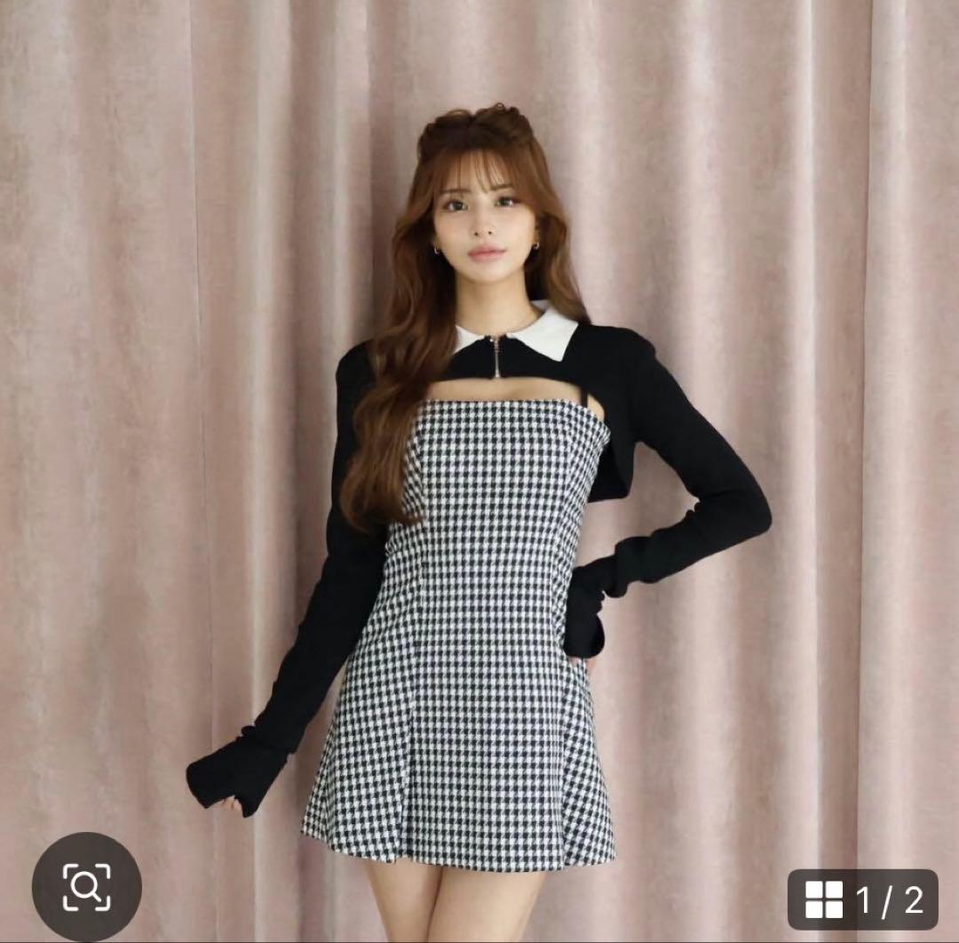 Randy Houndstooth ensembleワンピース