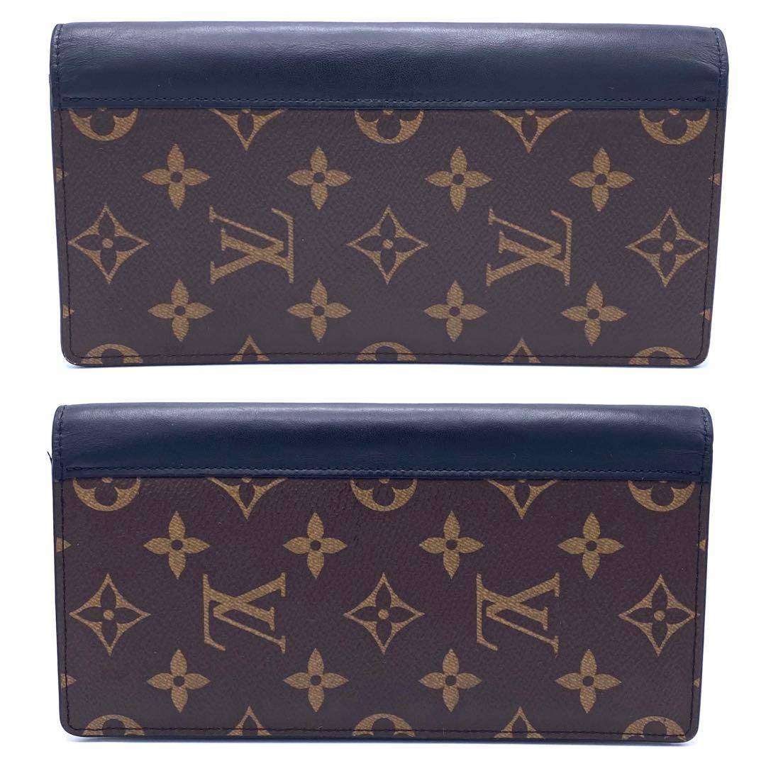 ✨極美品✨ルイヴィトン❣️モノグラムマカサー ポルトフォイユ ブラザ RFID