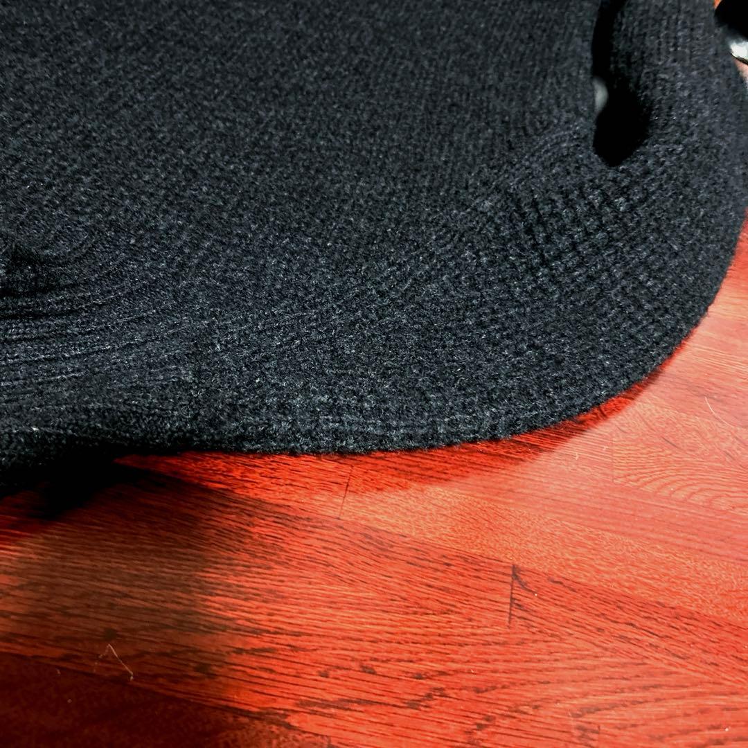 綺麗美品　超肉厚　wjk ハードワッフル　ハイネックニット　セーター　L