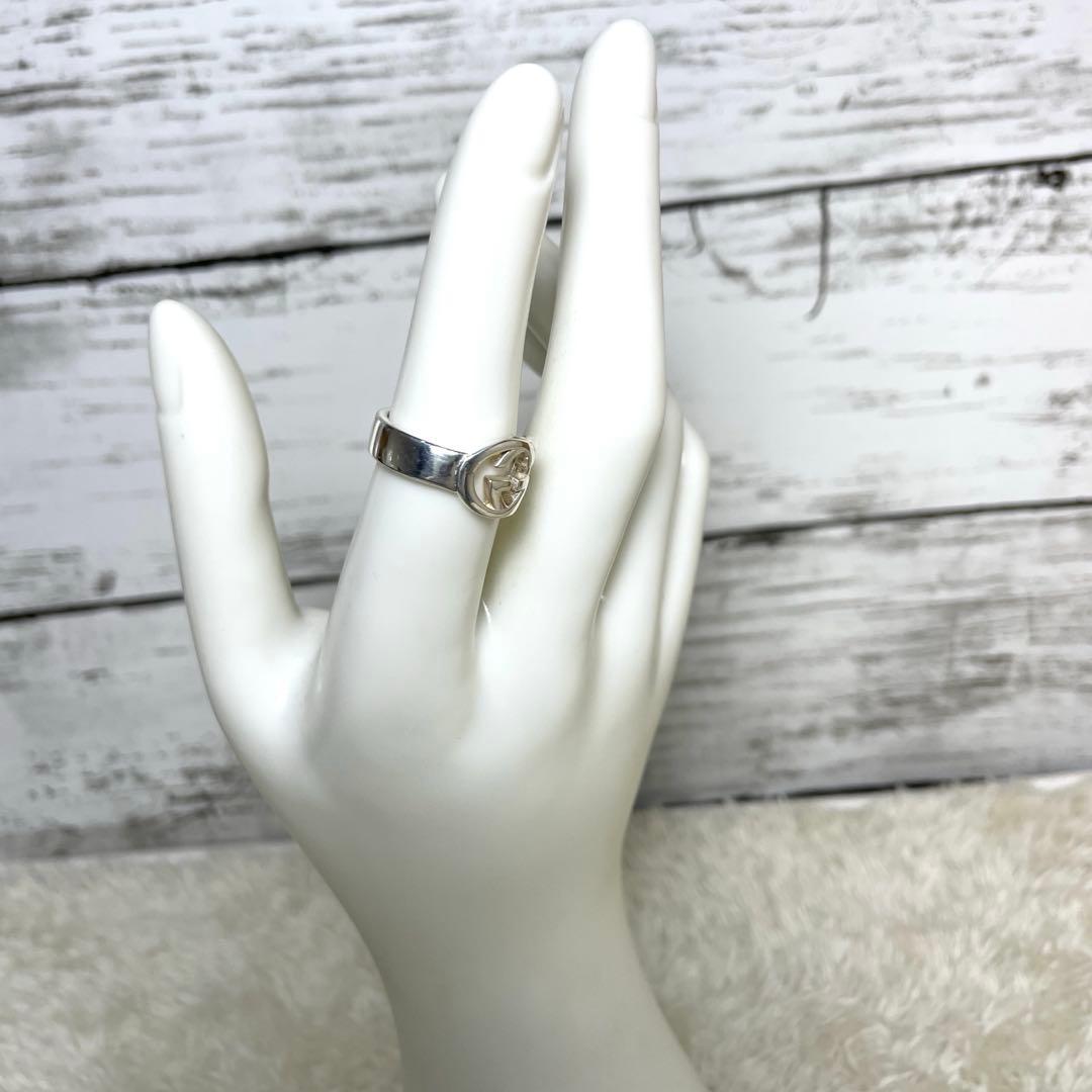 GUCCIグッチ インターロッキングGGリング 12号　メンズ/レディース