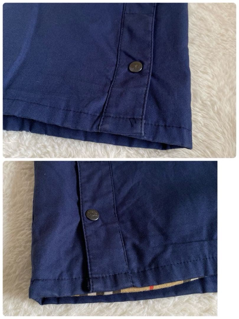 90s Burberrys 丸善　フィールドベスト　ノバチェック　コーデュロイ