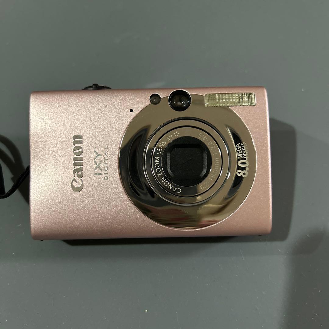 美品　Canon IXY 8.0メガピクセル ピンク　コンパクトデジタルカメラ