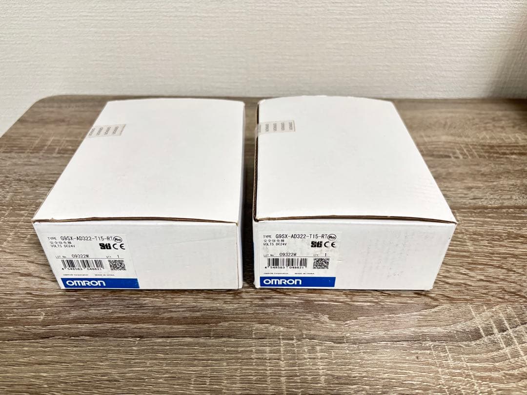 【新品未開封】OMRON G9SX-AD322-T15-RT 2個セット