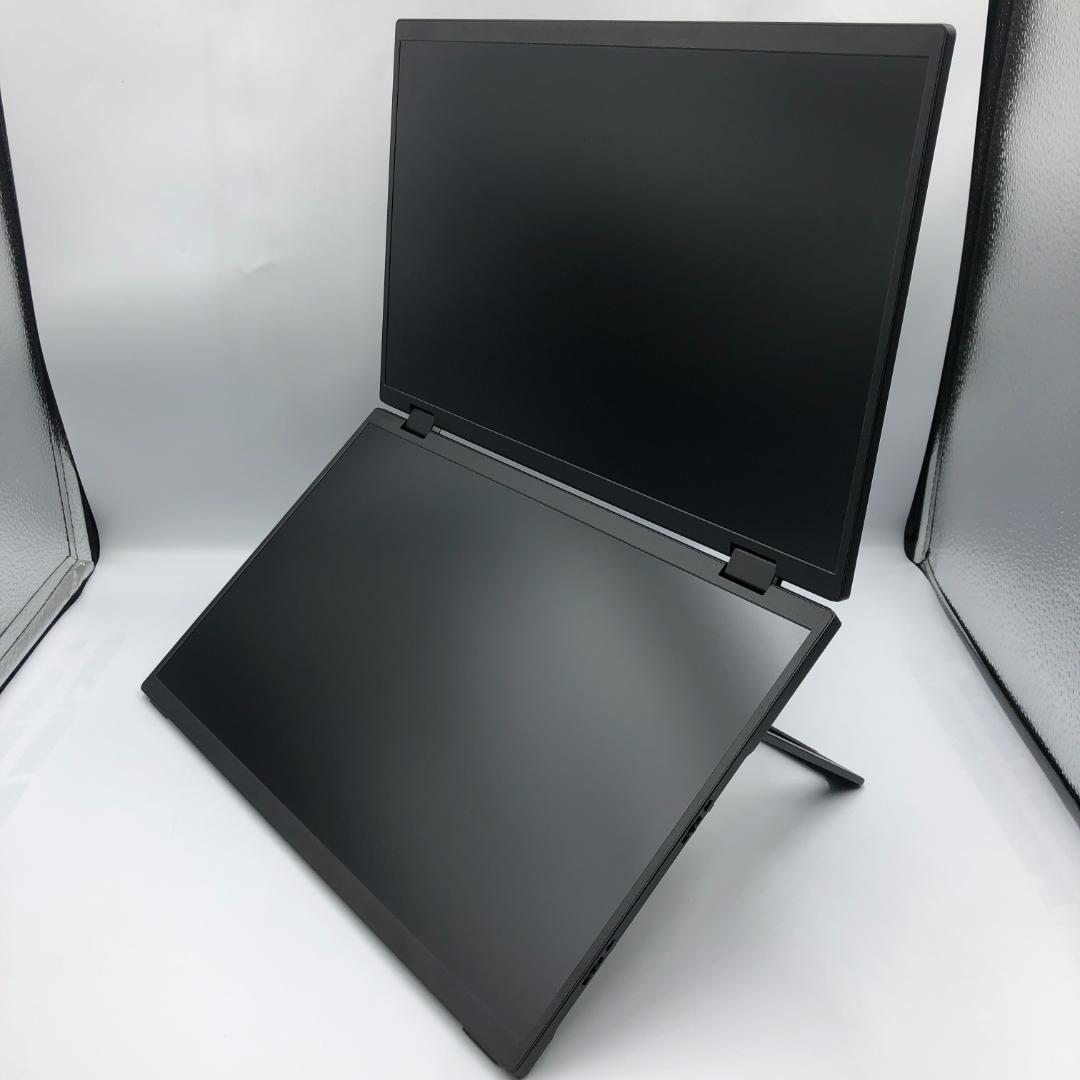 モバイルモニター 15.6インチ 2画面モニター/Y30002-P1