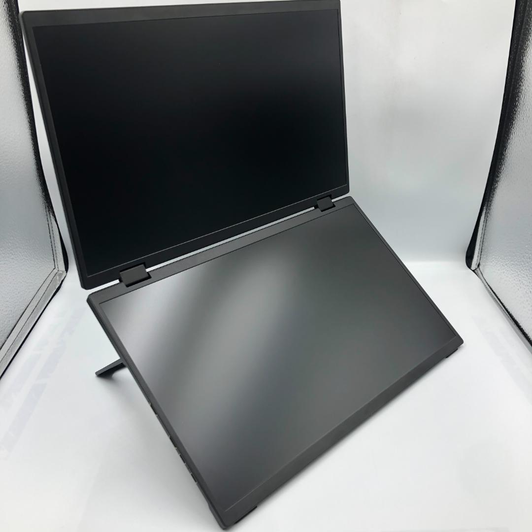 モバイルモニター 15.6インチ 2画面モニター/Y30002-P1