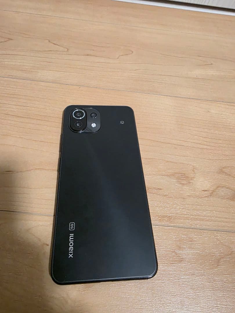 Xiaomi Mi 11 Lite ブラック 本体 カメラ部分ひび割れ