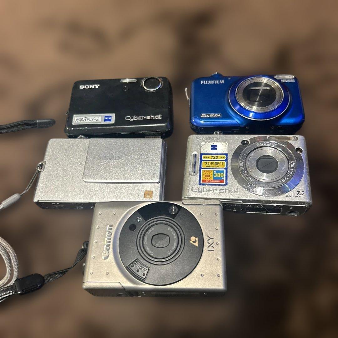 昭和レトロ‼️ デジカメまとめ売り‼️ Sony/Fujifilm/Canon