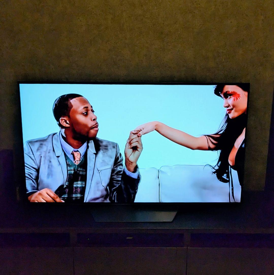 LG 55V 有機ELテレビ 2020年製 送料無料(本州のみ) 訳あり