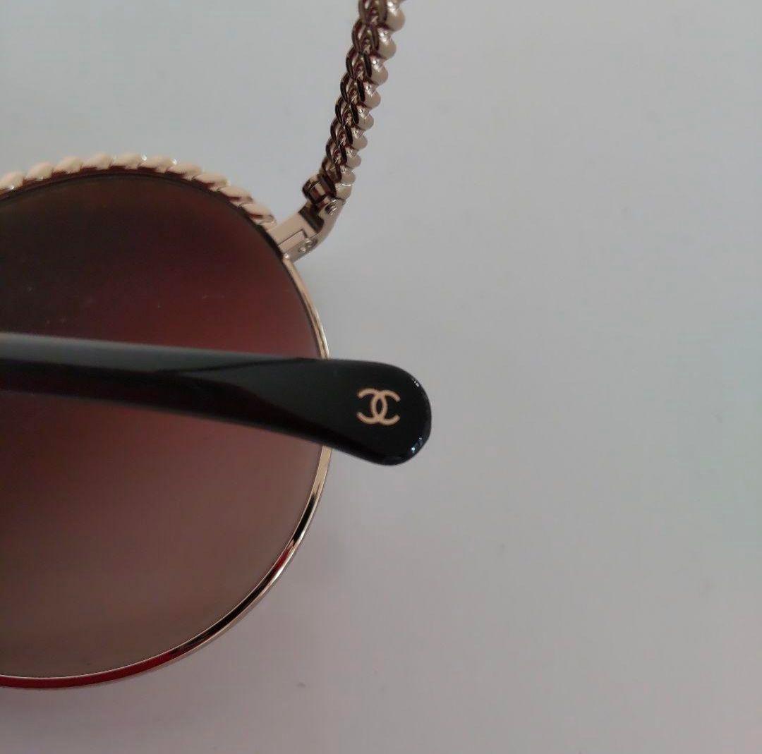 CHANEL シャネル　ココマーク　チェーンモチーフ　サングラス　早い者勝ち