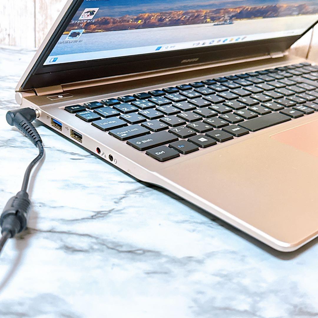 すぐ使える高性能ノートパソコン✨高性能i7＆爆速SSD/メモリ16GB✨カメラ