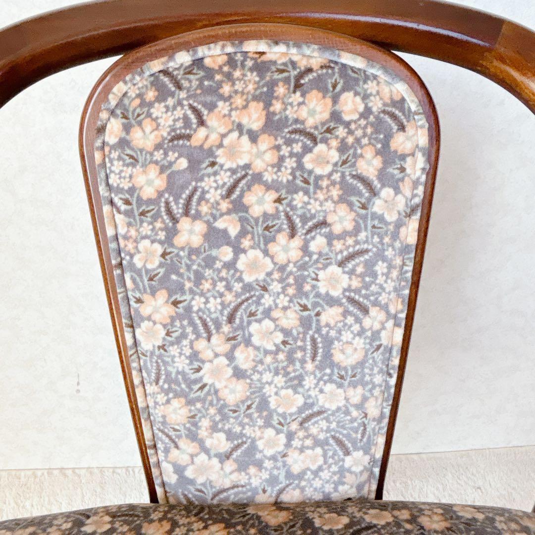 ピーちゃん様リクエスト品 karimoku】コロニアル アームチェア レトロ ビ