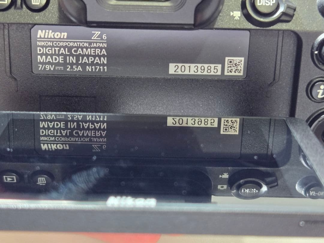 ニコン nikon z6 ミラーレス一眼 カメラ