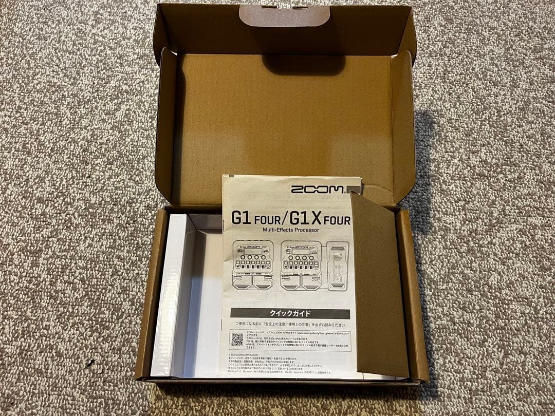 ZOOM G1X FOUR 純正アダプターセット[美品] マルチエフェクター