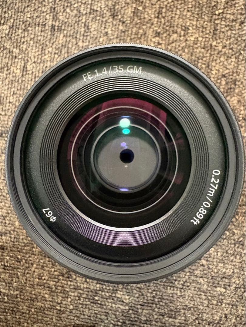 【美品】SONY FE 35mm F1.4 GM 単焦点 SEL35F14GM