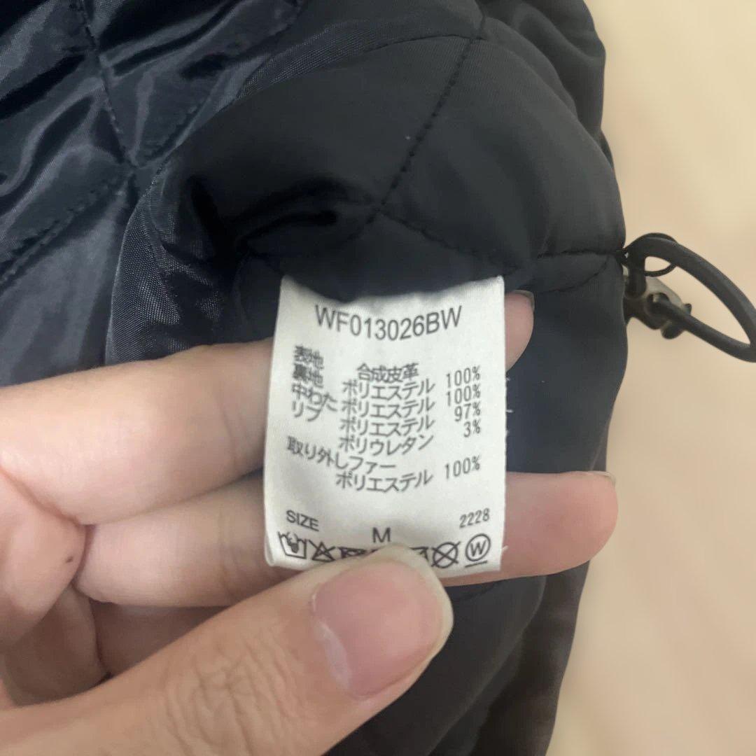 WISH FOR EVER ファージャケット　ブラウン