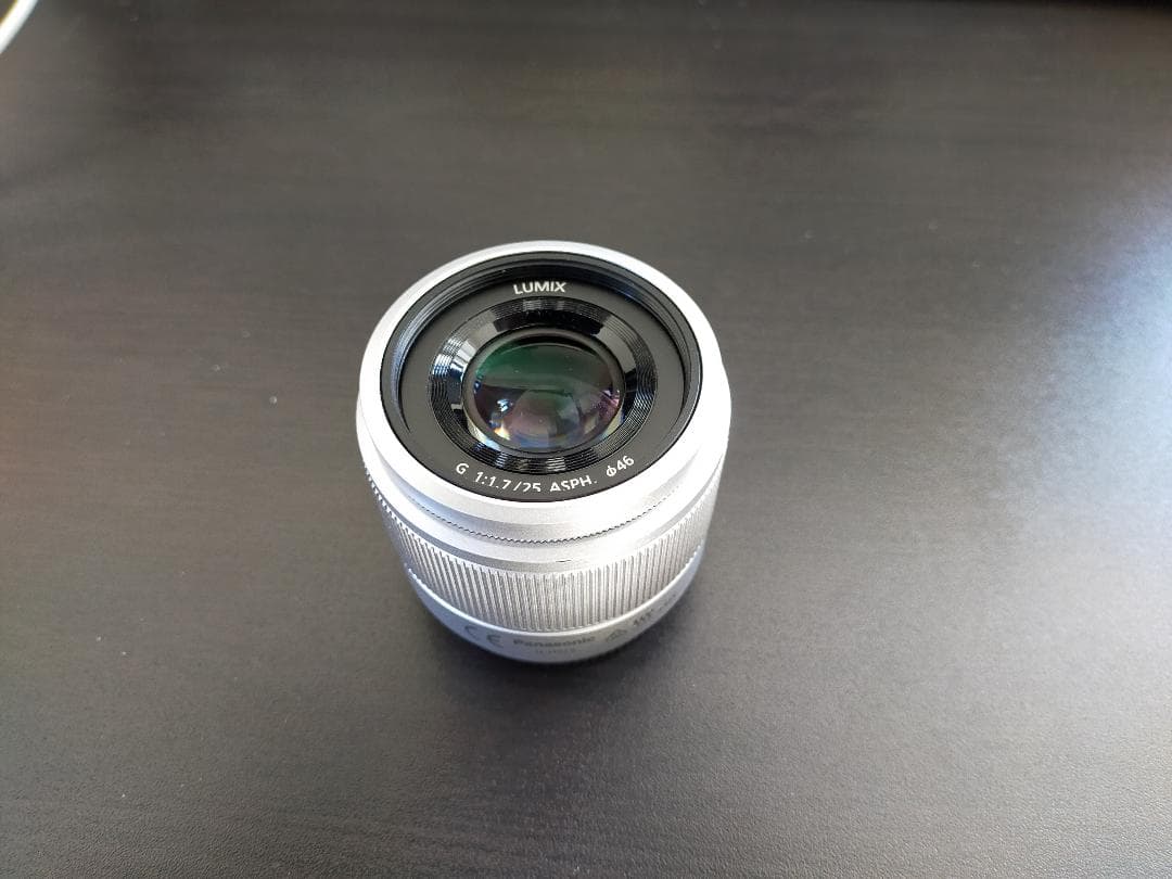 パナソニック LUMIX G 25mm / F1.7 ASPH. シルバー