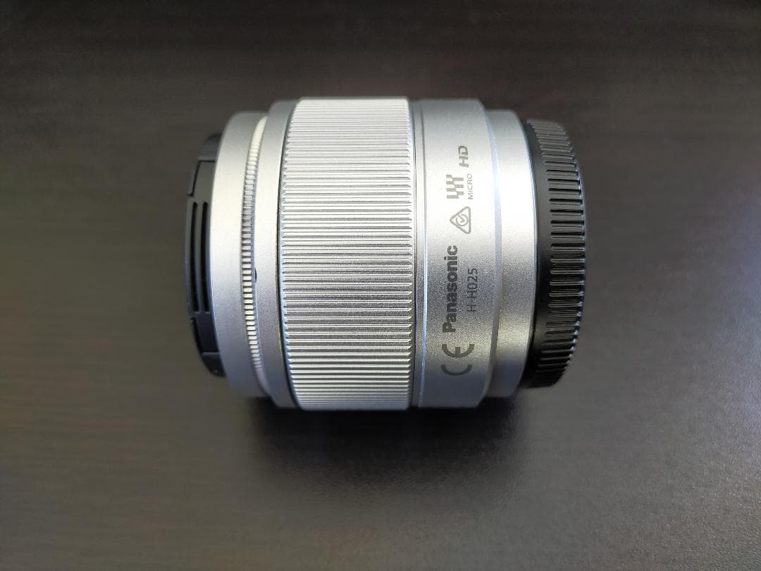 パナソニック LUMIX G 25mm / F1.7 ASPH. シルバー