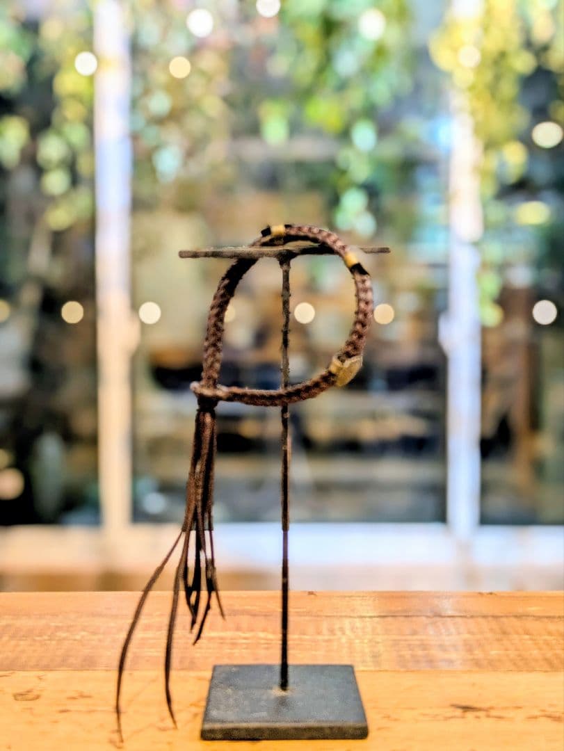 ShareSpirit　シェアースピリット　レザー　フリンジ　3連