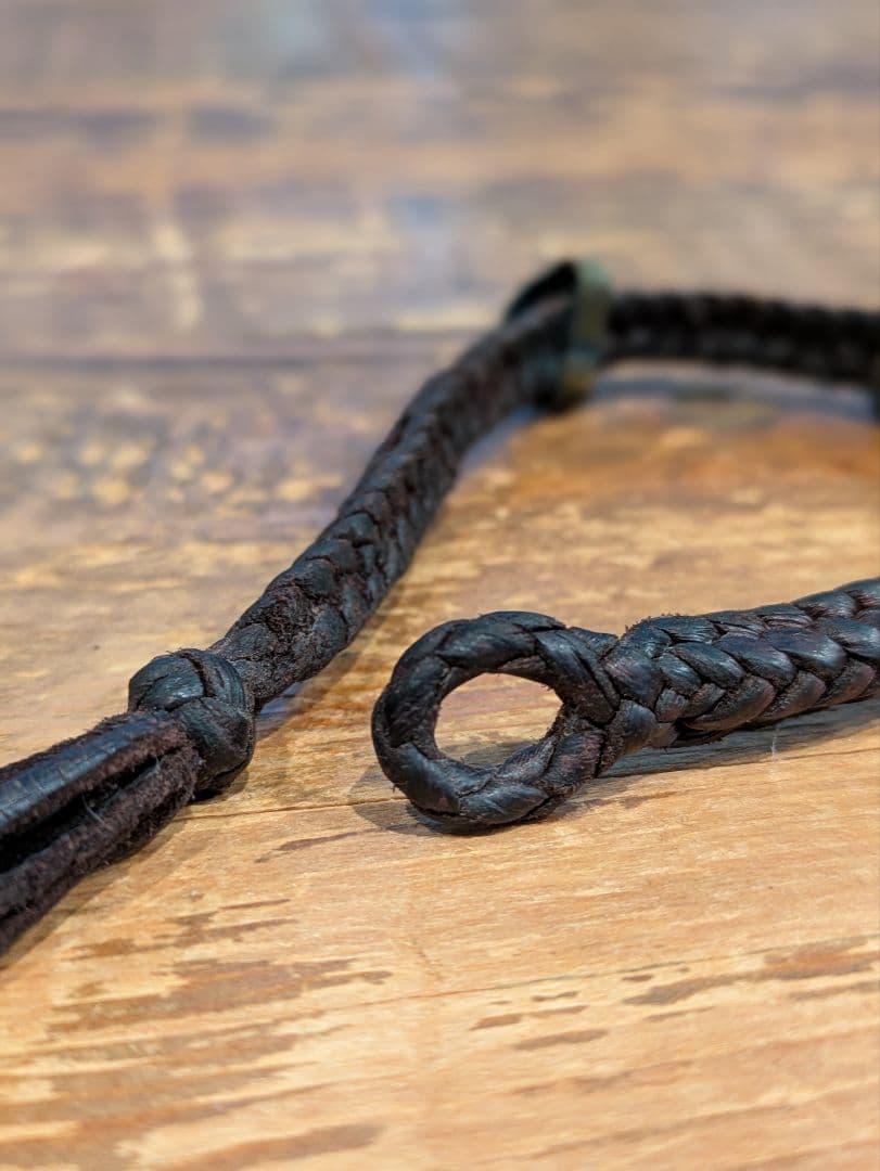 ShareSpirit　シェアースピリット　レザー　フリンジ　3連