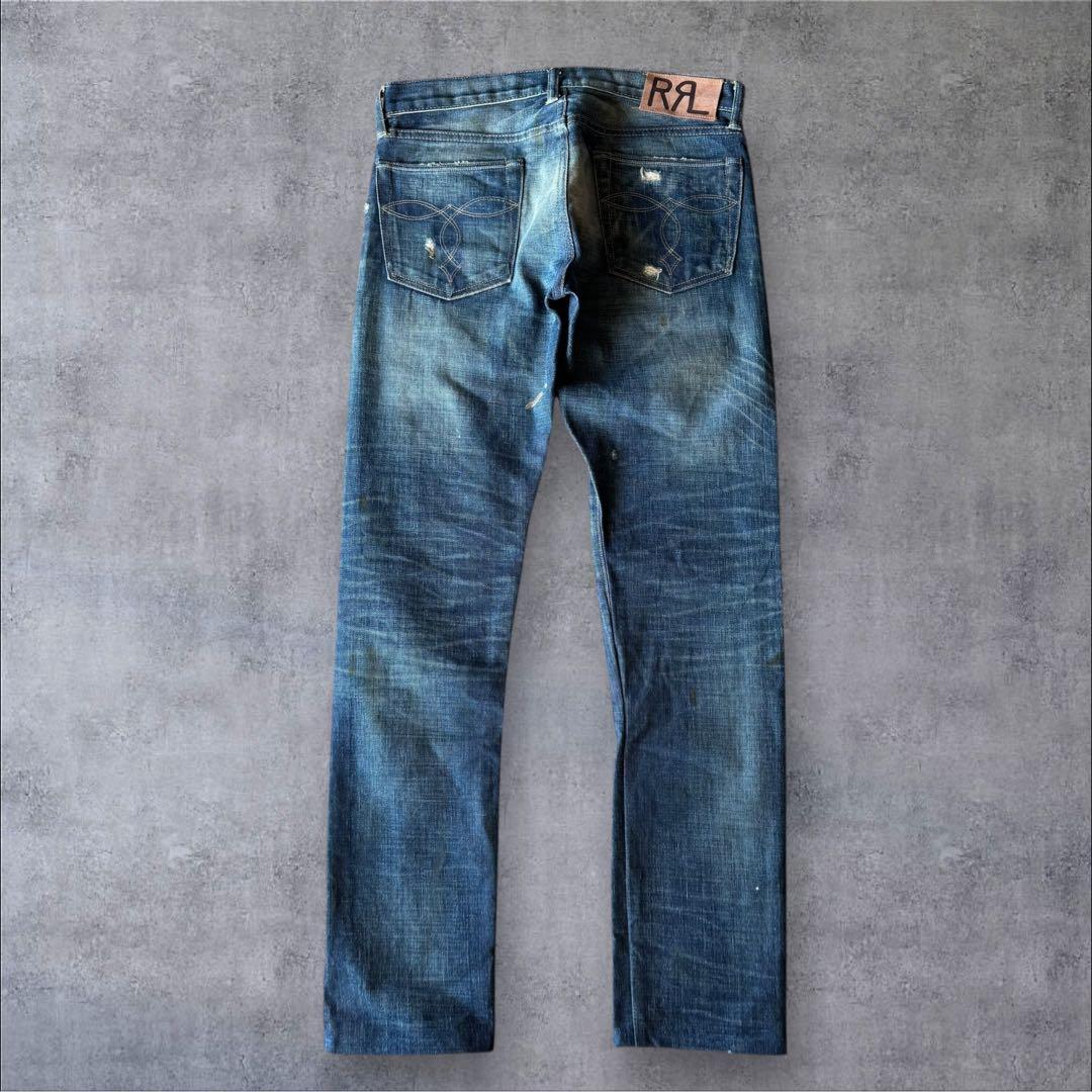29 RRL ダブルアールエル スリムブーツカットデニムパンツ ジーンズ USA