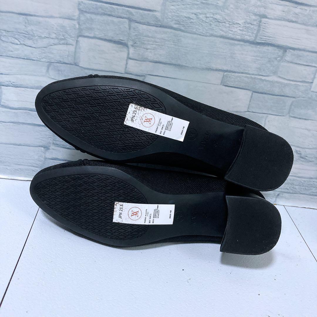 未使用級 VIVAIA JULIE ARCH PRO パンプス 23.5 黒