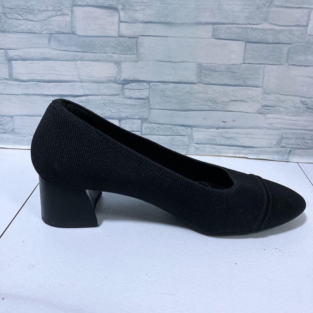 未使用級 VIVAIA JULIE ARCH PRO パンプス 23.5 黒