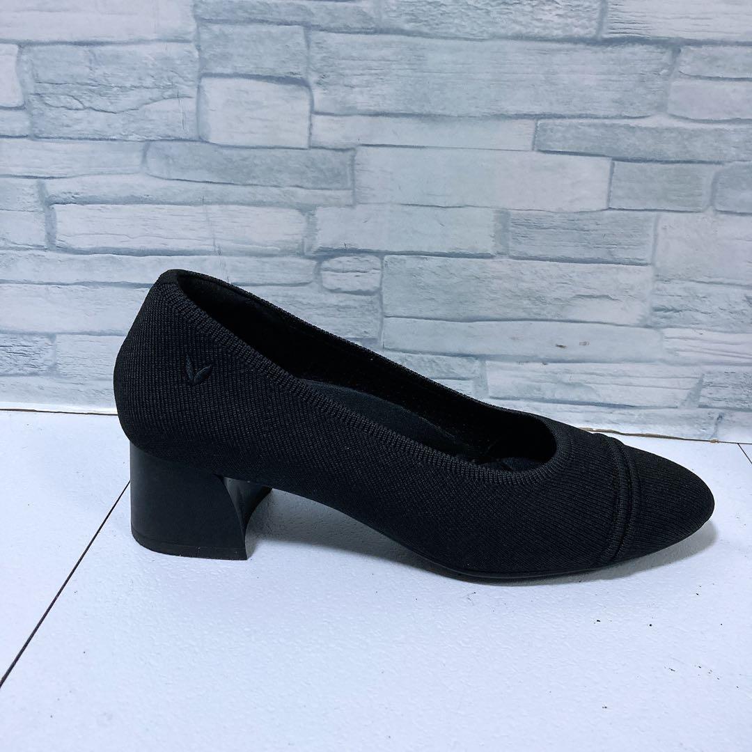 未使用級 VIVAIA JULIE ARCH PRO パンプス 23.5 黒