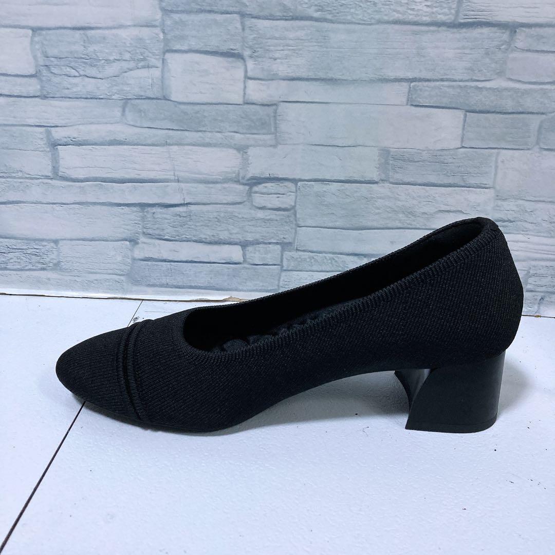 未使用級 VIVAIA JULIE ARCH PRO パンプス 23.5 黒