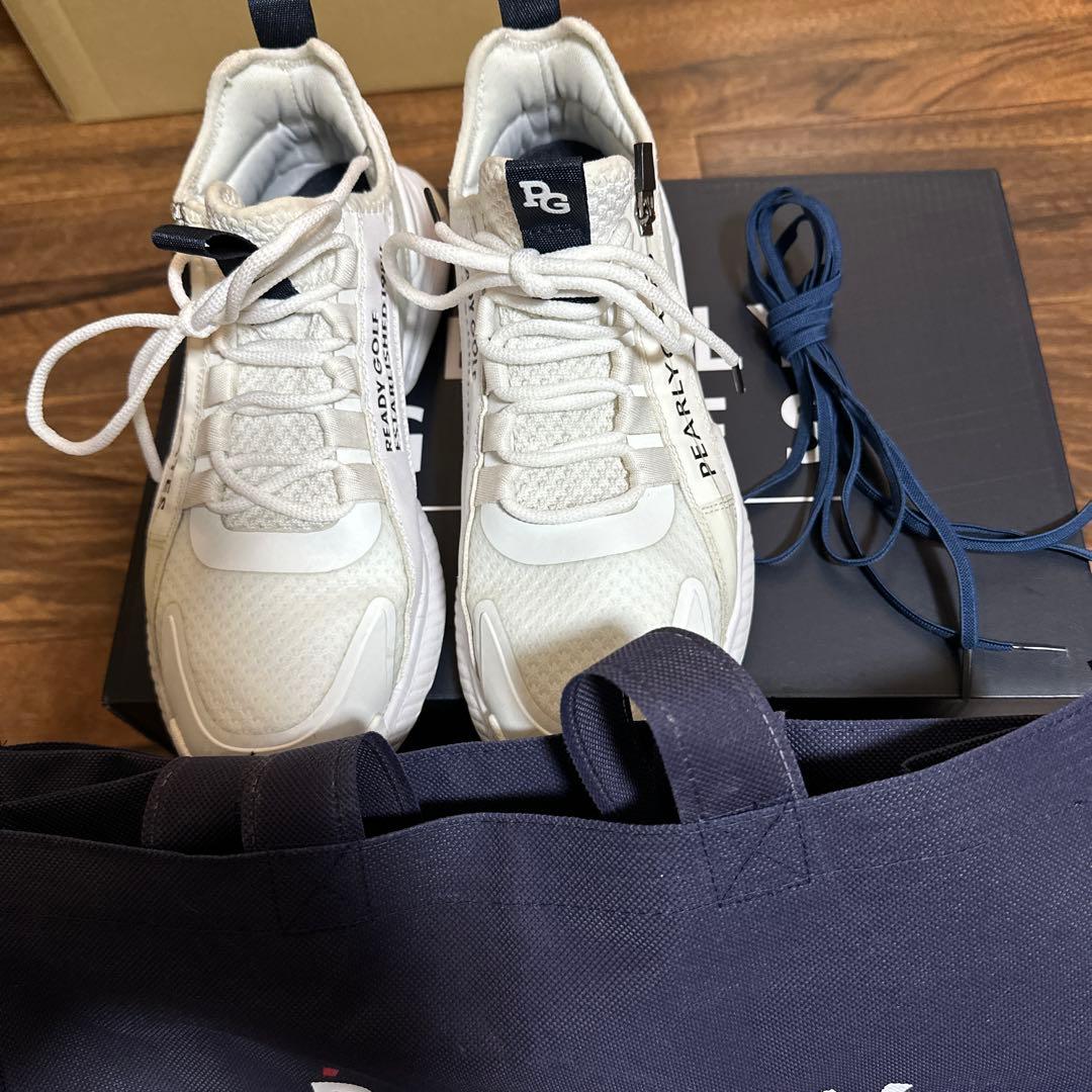 専用ページ PEARLY GATES ゴルフシューズ ホワイト パーリーゲイツ