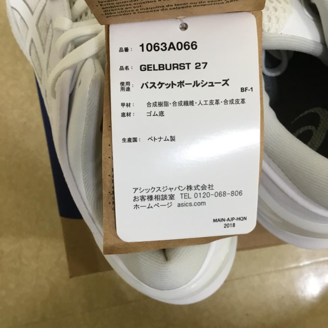 自己紹介文商品説明必読/パネンカさま　新品）29cm　アシックス ゲルバースト