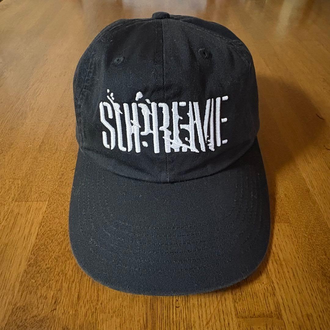 帽子 Supreme 25FW Splatter 6-Panel Cap Black