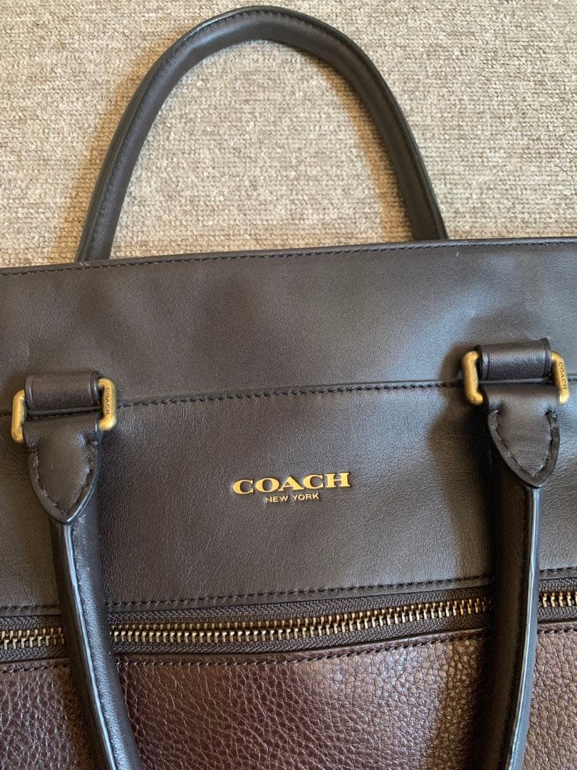 COACH コーチ　本革　トートバッグ　ビジネスバッグ カジュアルバッグ