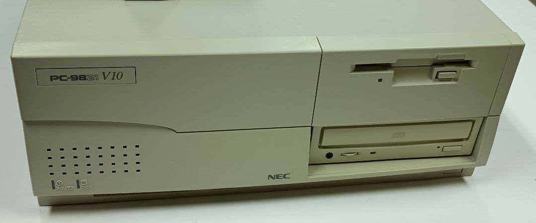 NEC PC-9821V10 K6-266MHz換装済 メモリ128MB 動作品