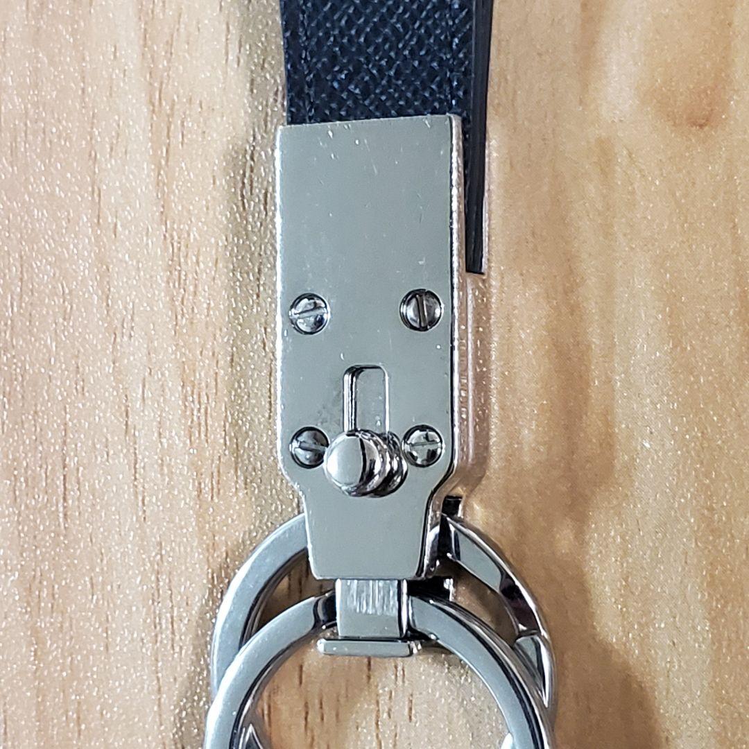 【美品】MONTBLANC サルトリアルループキーフォブ ブラック