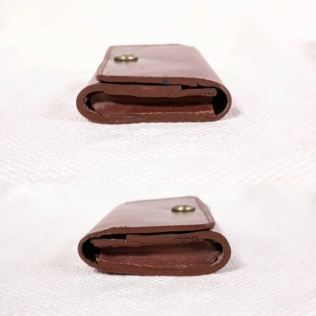 グレンロイヤルGLENブライドルレザーカードケース名刺入れ茶