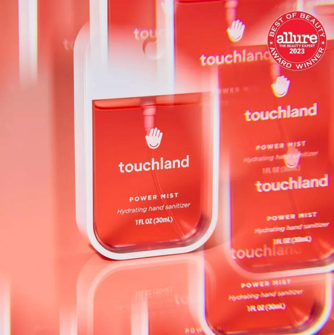 【日本未発売】 Touchland タッチランド 美容 ハンドサニタイザー4個